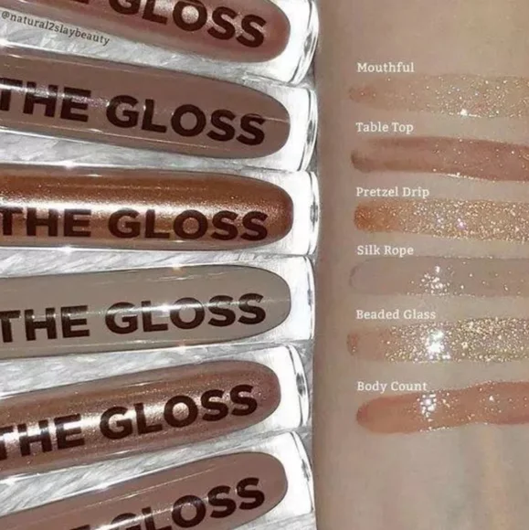 Beaded Glass Lipstick by [Brand] - Shimmering Gold - Picture 3 of 3